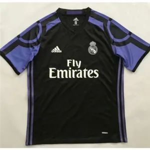 Troisième maillot rétro du Real Madrid 2015/16 - Noir