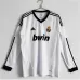 Real Madrid Long-Sleeved Retro Jersey 2012/13 Home - White