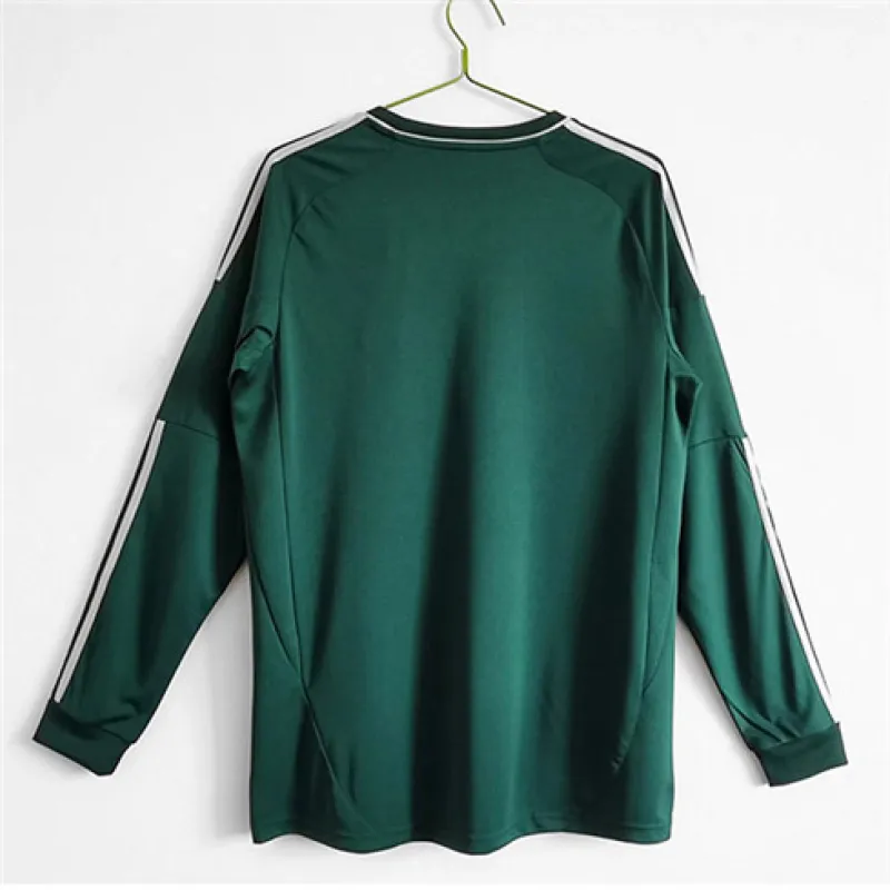 Real Madrid Long Sleeve Retro Third Jersey 2012/13 - Green