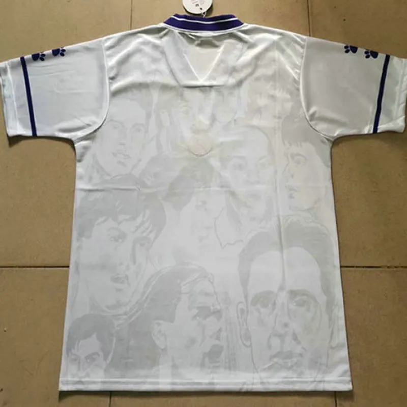 Real Madrid Retro Jersey 1996/97 UEFA Champions League - White