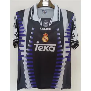 Real Madrid Retro Third Jersey 1997/98 - Black
