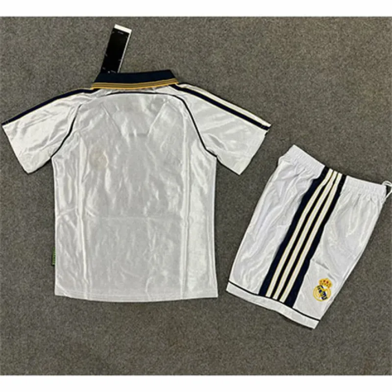 Real Madrid Retro-Trikot 1998-00 Heimspiel - Weiß