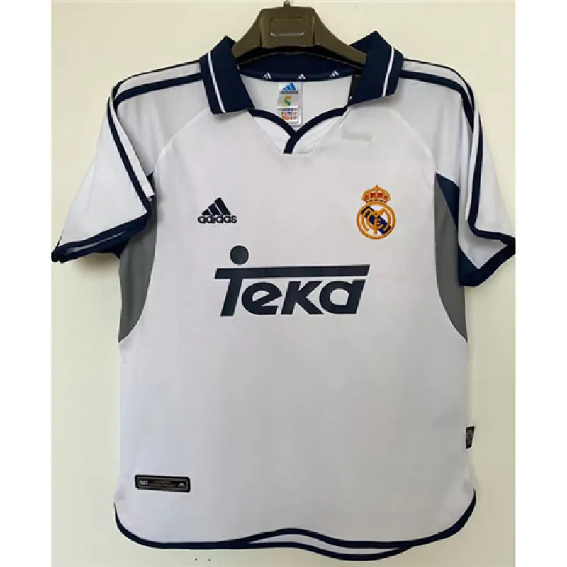 Real Madrid Retro Jersey 2000/01 Home - White