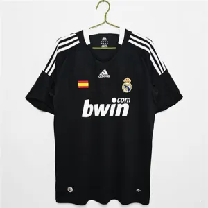 Real Madrid Retro Third Jersey 2008/09 - Black