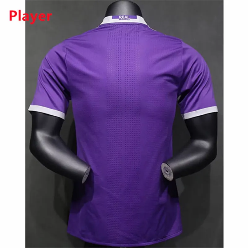 Real Madrid Retro Jersey 2016/17 Away - Purple