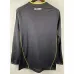Maglia retro a maniche lunghe del Real Madrid 2010/11 Trasferta - Nera