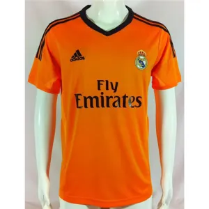 Real Madrid Retro Third Jersey 2013/14 - Orange
