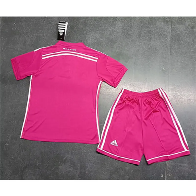 Real Madrid Children's Retro Third Jersey 2014/15 - Pink