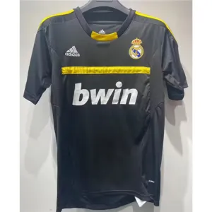 Maillot rétro du Real Madrid  2011/12 extérieur - Noir