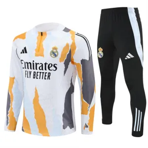 Vêtements de sport du Real Madrid 2024/25 - Blanc