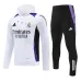 Real Madrid Hooded Sportswear 2024/25 Customized Version - White