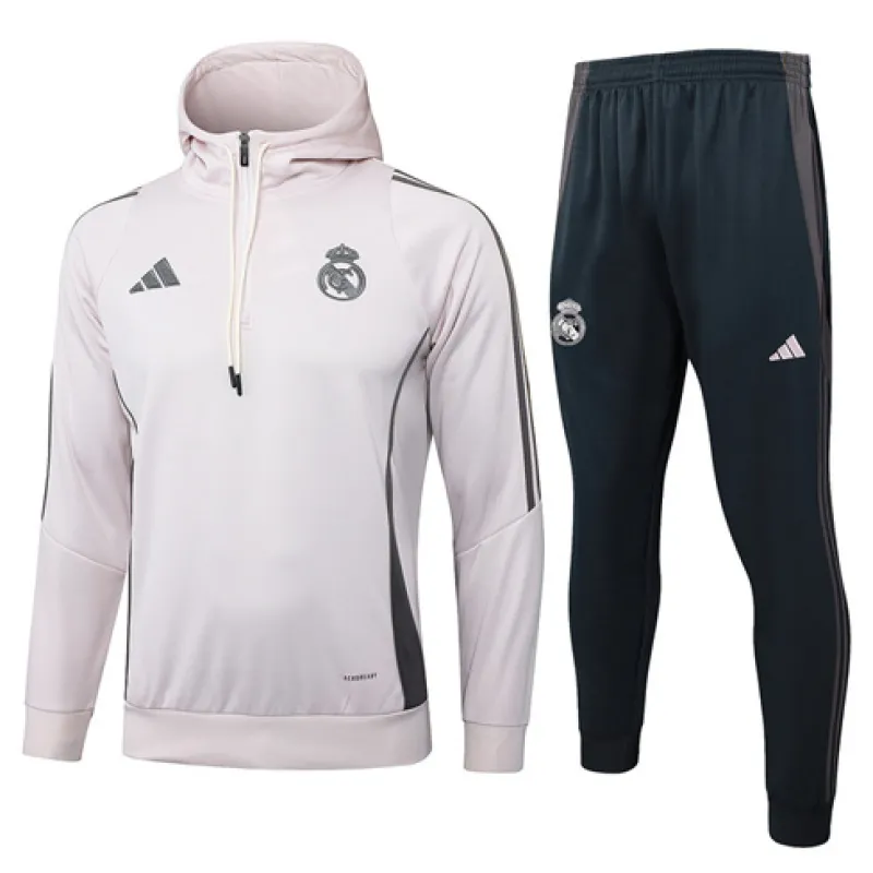 Real Madrid Hooded Sportswear 2024/25 - Pink