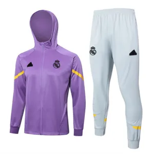 Veste de sport à capuche du Real Madrid 2024/25 - Violet