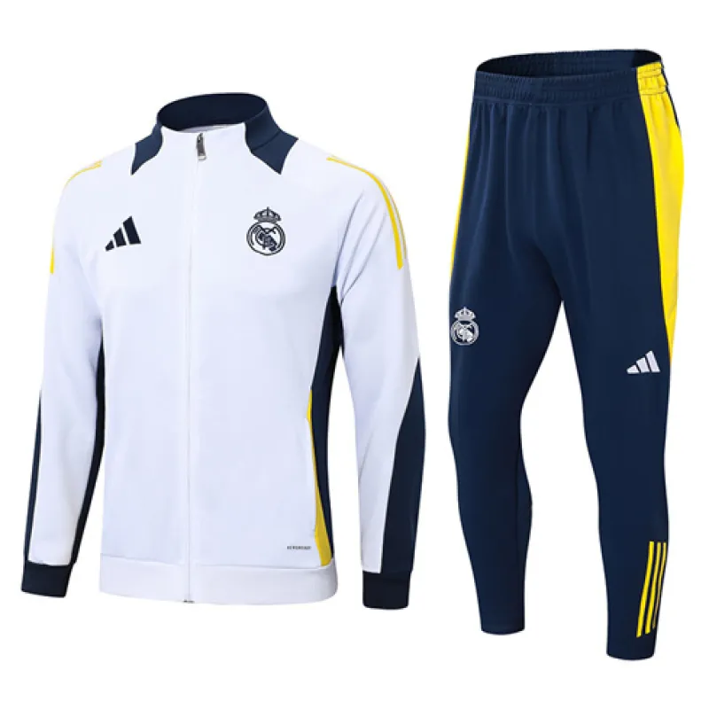 Real Madrid Sports Jacket 2024/25 - White