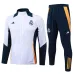 Real Madrid Sports Jacket 2024/25 - White