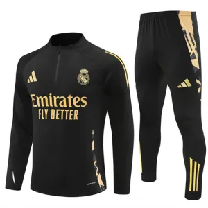 Vêtements de sport pour enfants du Real Madrid 2024/25 - Noir