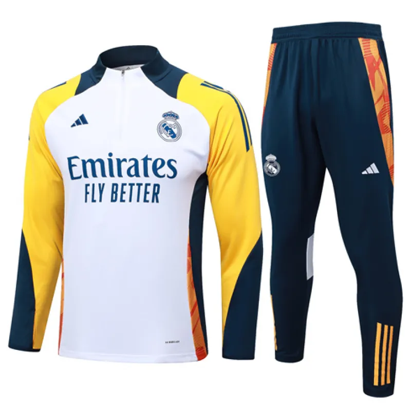 Vêtements de sport pour enfants du Real Madrid 2024/25 - Blanc
