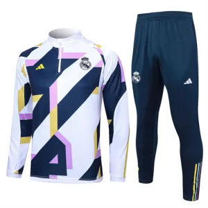 Vêtements de sport pour enfants du Real Madrid 2024/25 - Blanc