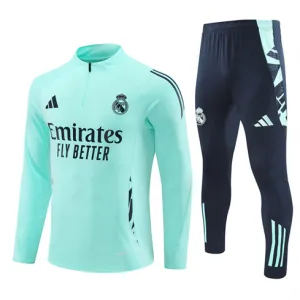 Vêtements de sport pour enfants du Real Madrid 2024/25 - Bleu