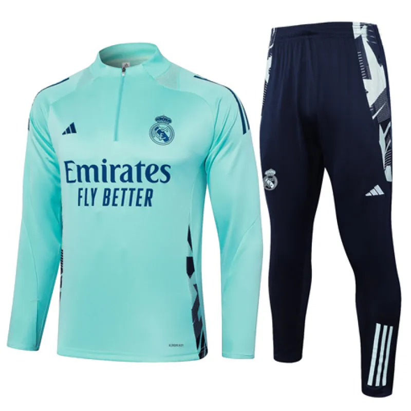 Vêtements de sport pour enfants du Real Madrid 2024/25 - Vert