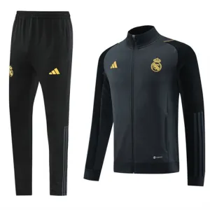 Veste de sport pour enfants du Real Madrid 2024/25 - Gris