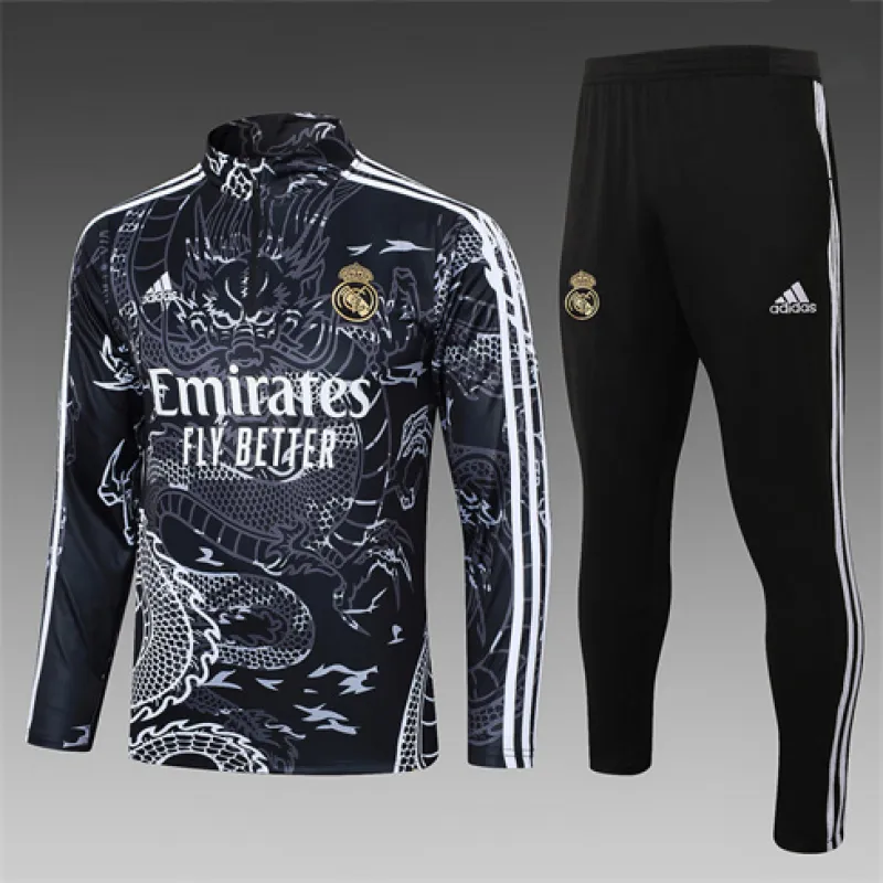 Real Madrid Children's Sportswear 2024/25 - Black