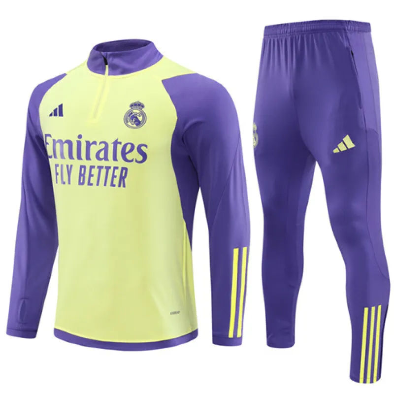 Abbigliamento sportivo per bambini del Real Madrid 2024/25 - Giallo