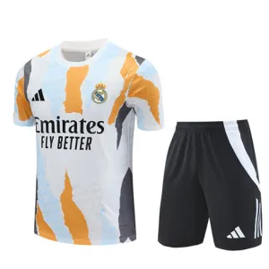 Maglia di allenamento + shorts del Real Madrid 2024/25 - Bianca
