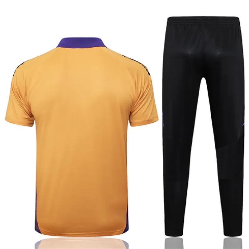Real Madrid Training Polo Shirt + Trousers 2024/25 - Orange