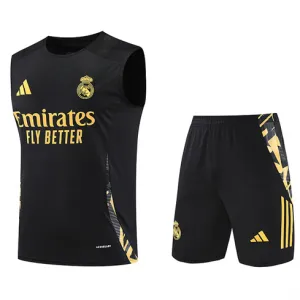 Ensemble shorts et gilet du Real Madrid 2024/25 - Noir