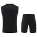 Set di bermuda e gilet del Real Madrid 2024/25 - Nero
