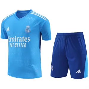Maillot de formation du gardien de but du Real Madrid 2024/25 - Bleu