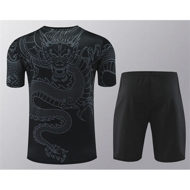 Maglia di allenamento+shorts del Real Madrid 2024/25 - Nero