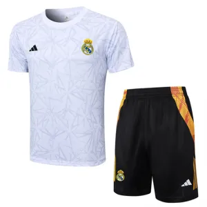 Maillot de formation + shorts du Real Madrid 2024/25 - Blanc