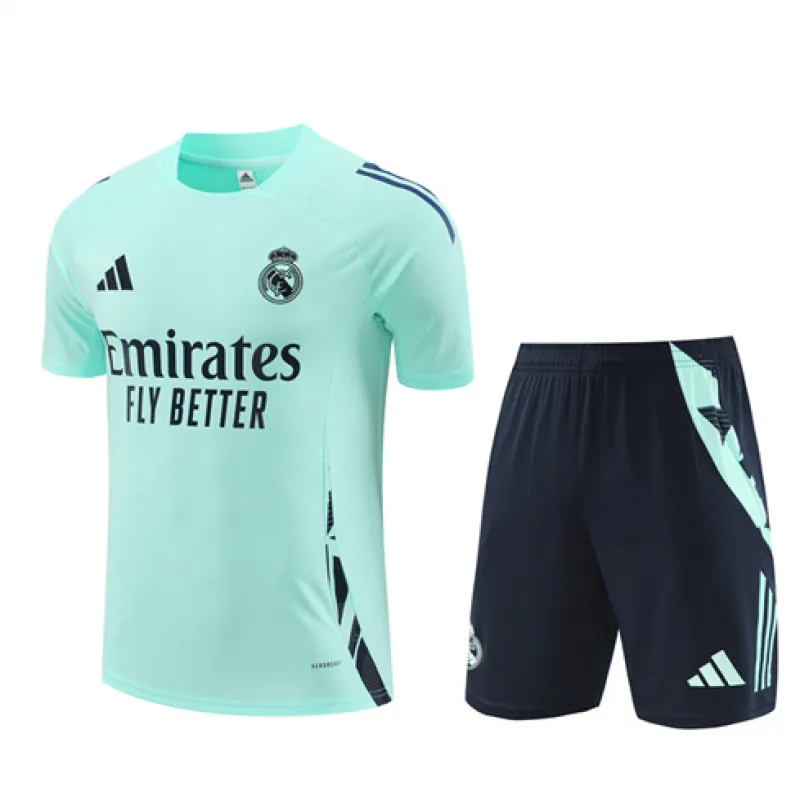Real Madrid Trainingsjersey + Shorts 2024/25 - Blau