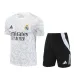 Real Madrid Children's Training Jersey + Shorts 2024/25 - White