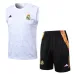Real Madrid Shorts and Vest Set 2024/25 - White