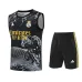 Real Madrid Shorts and Vest Set 2024/25 - Black