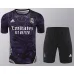 Camiseta de entrenamiento + pantalones cortos del Real Madrid 2024/25 - Púrpura