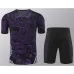 Camiseta de entrenamiento + pantalones cortos del Real Madrid 2024/25 - Púrpura