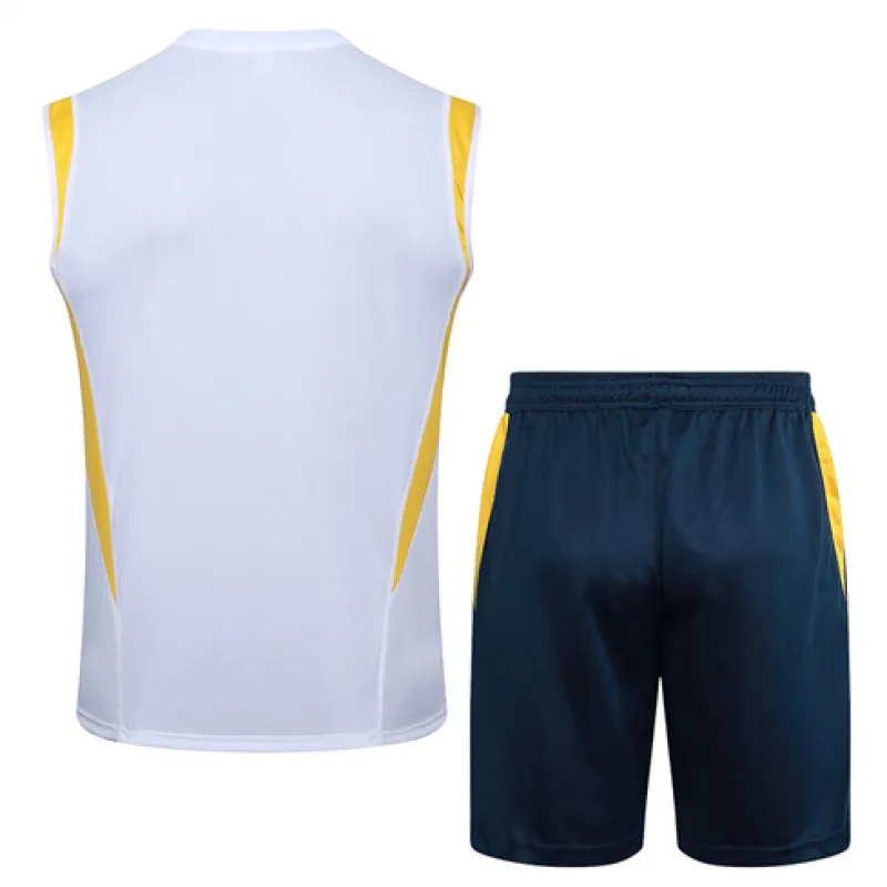 Real Madrid Shorts and Vest Set 2024/25 - White