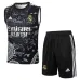 Set di bermuda e gilet del Real Madrid 2024/25 - Nero