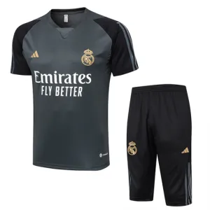 Ensemble d'entraînement Real Madrid 2024/25 gris
