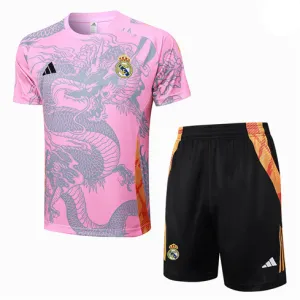 Maillot de formation + shorts du Real Madrid 2024/25 - Rose