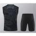 Real Madrid Shorts and Vest Set 2024/25 - Black