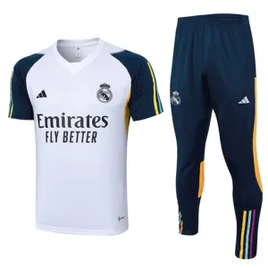Maillot de formation + pantalons longs du Real Madrid 2024/25 - Blanc