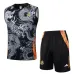 Set di bermuda e gilet del Real Madrid 2024/25 - Nero