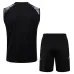 Set di bermuda e gilet del Real Madrid 2024/25 - Nero