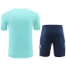 Maillot de formation + shorts du Real Madrid 2024/25 - Bleu