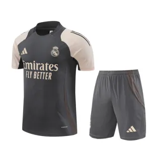 Maillot de formation + shorts du Real Madrid 2024/25 - Gris
